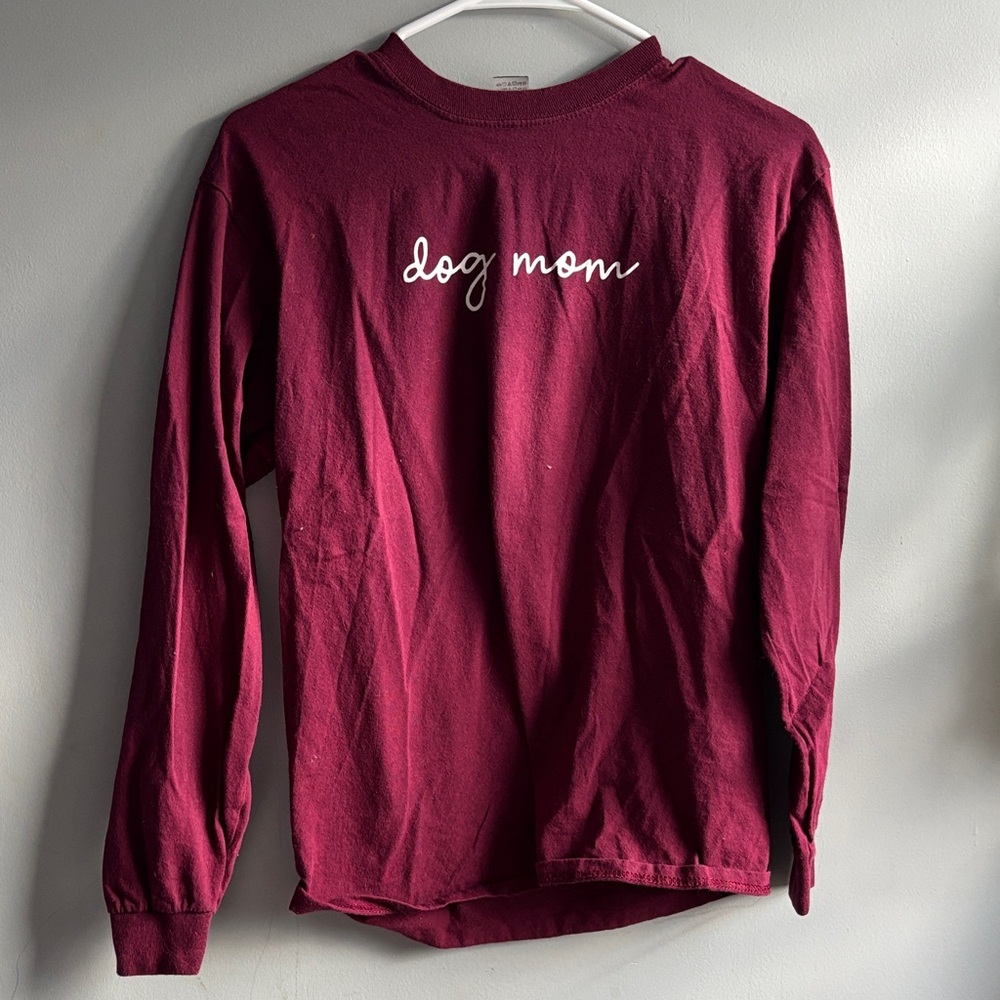 Dog Mom Long Sleeve Tee